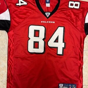 NFL ATLANTA FALCONS RODDY WHITE #84 REEBOK ON FIELD JERSEY XL